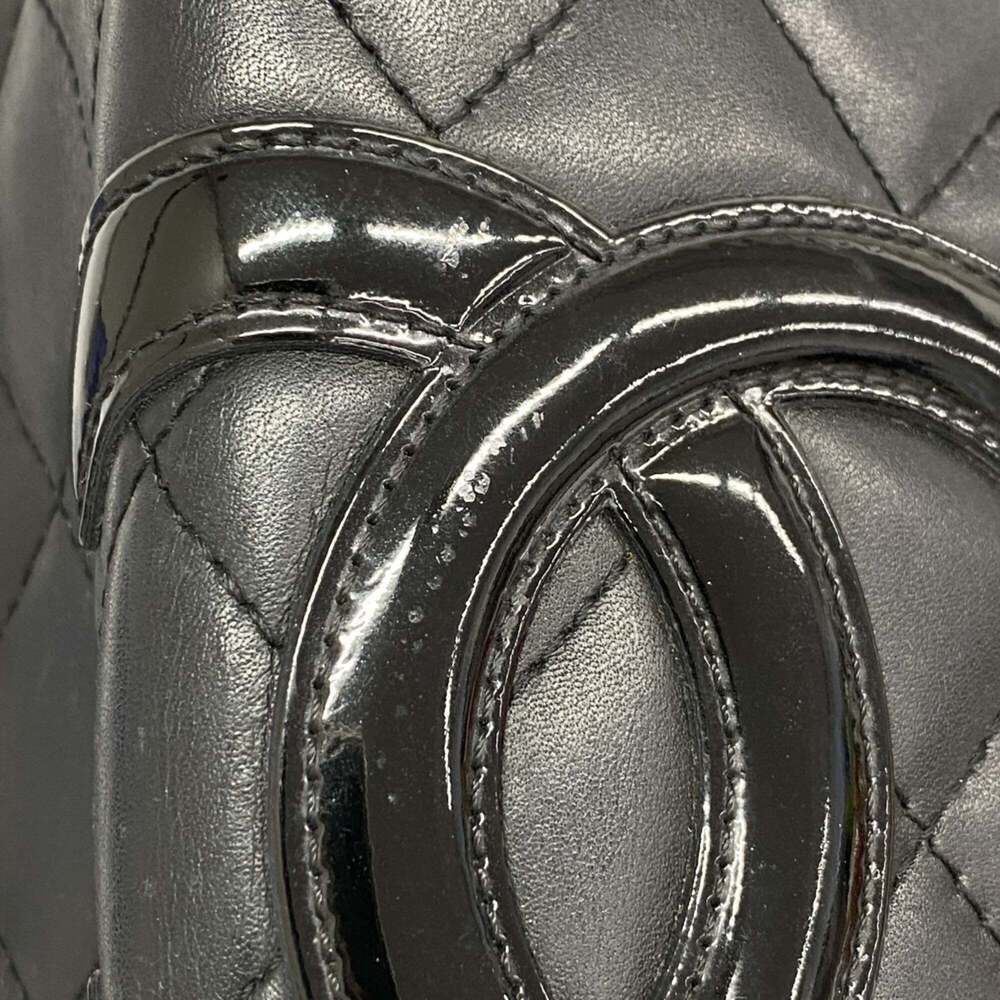 CHANEL Authentic Black Lambskin Leather Wallet - Picture 8 of 13